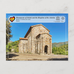 Carte Postale UNESCO WHS - Santa Cristina de Lena