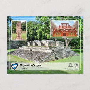 Carte Postale UNESCO WHS - Site maya de Copan