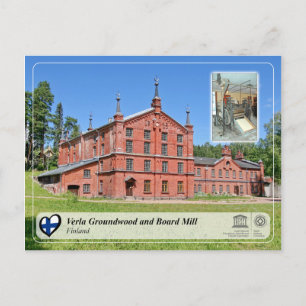 Carte Postale UNESCO WHS - Verla Groundwood et Board Mill