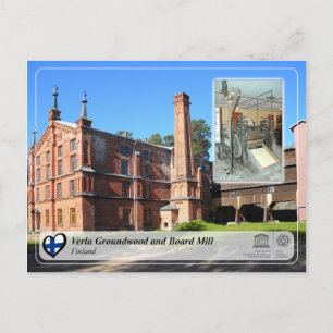Carte Postale UNESCO WHS - Verla Groundwood et Board Mill