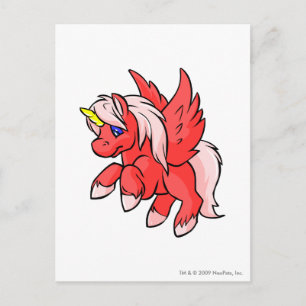 Carte Postale Uni Red