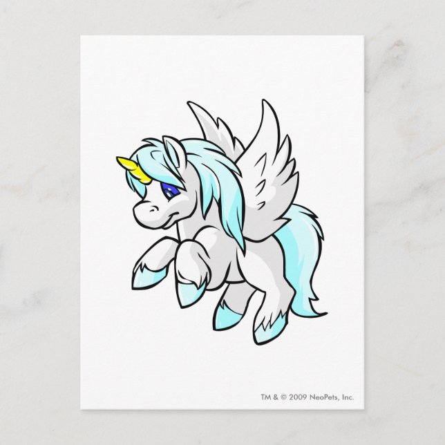 Carte Postale Uni White (Devant)