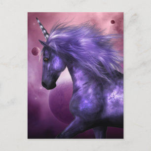 Carte postale Unicorn