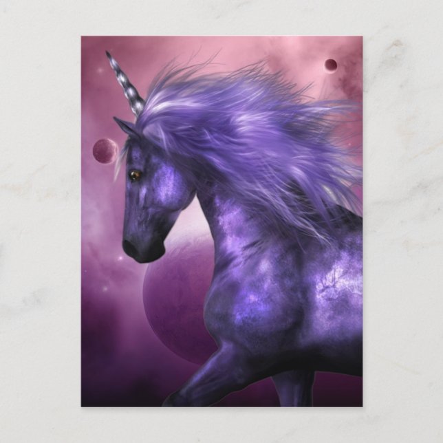 Carte postale Unicorn (Devant)