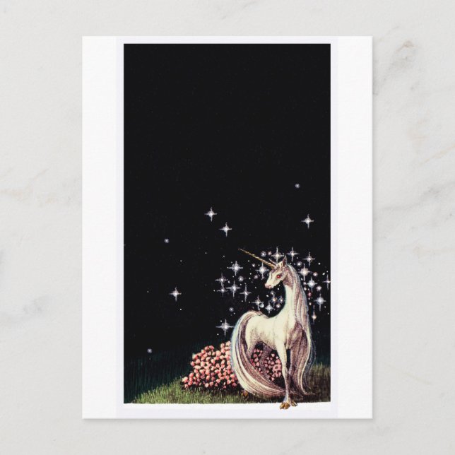 Carte postale Unicorn (Devant)