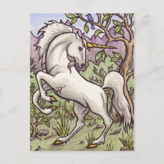 Carte postale Unicorn Dancing
