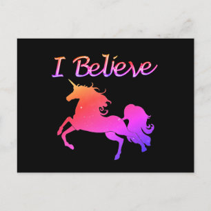 Carte Postale Unicorne