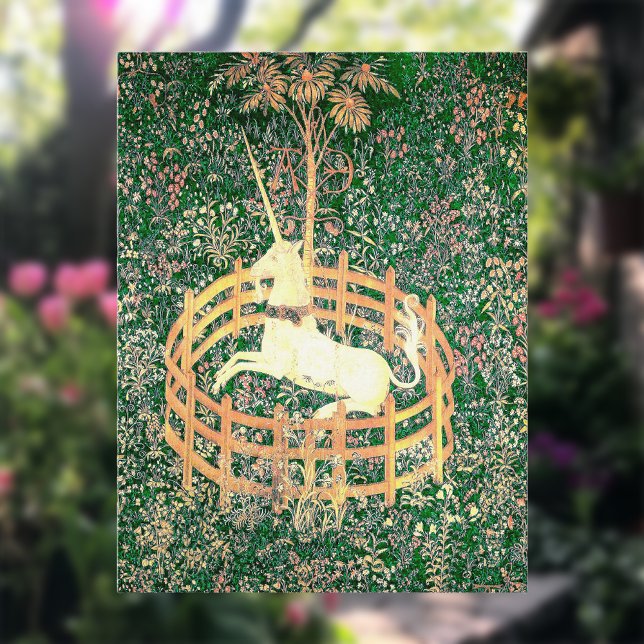 Carte Postale Unicorne En Captivité (Créateur téléchargé)