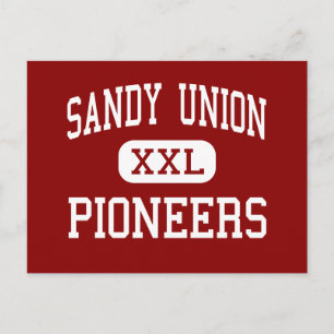 Carte Postale Union de sable - Pionniers - Haut - Oregon de sabl