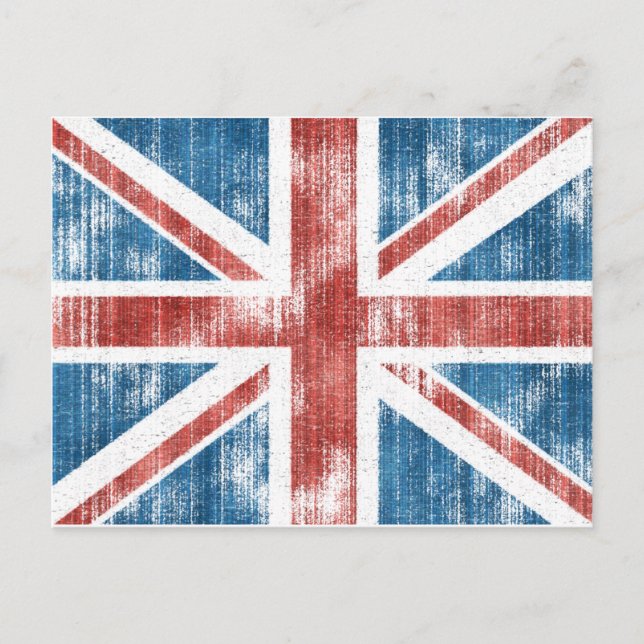 Carte Postale Union Jack portée (Devant)