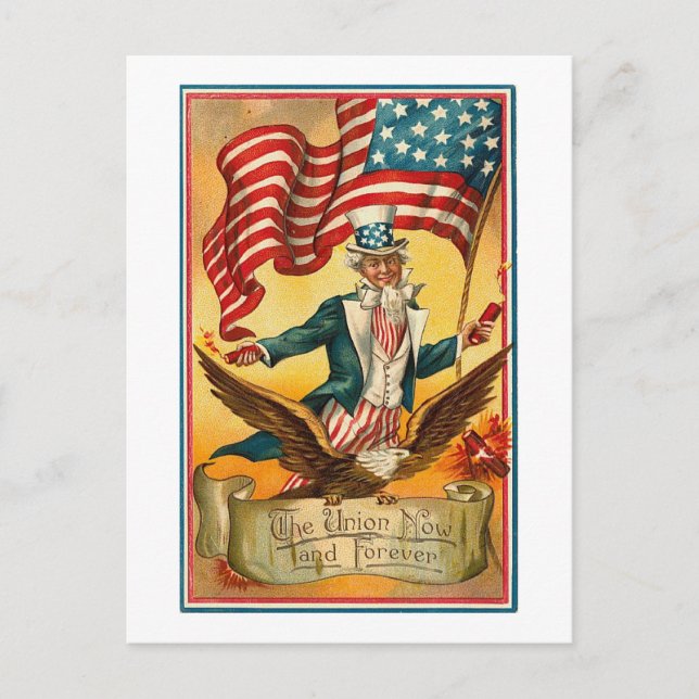 Carte Postale Union maintenant et pour toujours (Devant)