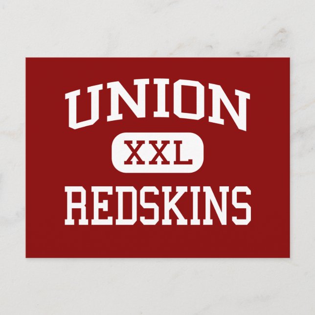 Carte Postale Union - Redskins - collège - Tulsa Oklahoma (Devant)