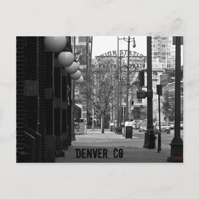Carte Postale Union Station, Denver (Devant)