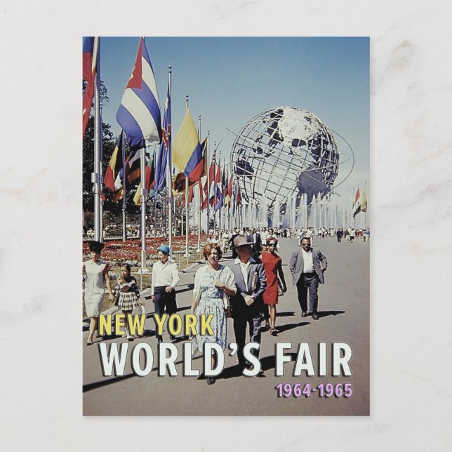 Carte Postale Unisphere (Devant)