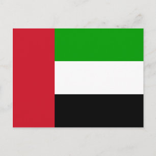 Carte Postale United Arab Emirates Flag Postcard