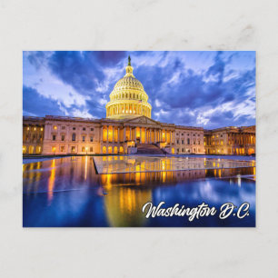 Carte Postale United States Capital Building, Washington, D.C.