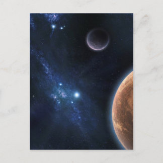 Carte Postale Univers spatial