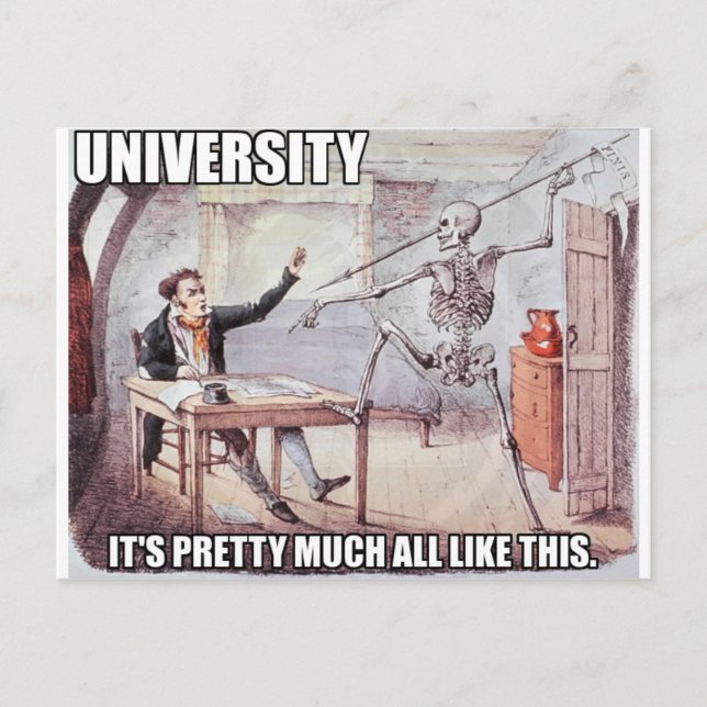 Carte Postale Université (Devant)