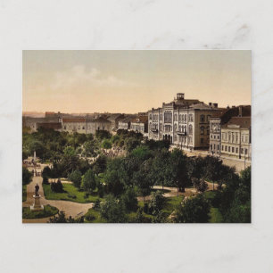 Carte Postale Université, Belgrade, Servia classique Photochrom