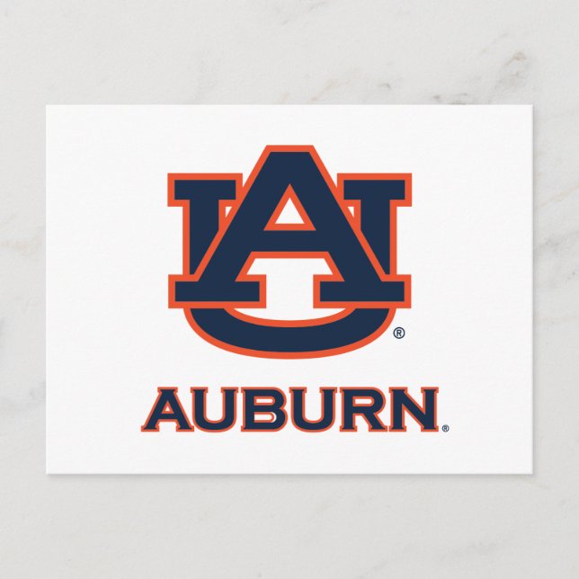 Carte Postale Université d'Auburn | AU Auburn (Devant)