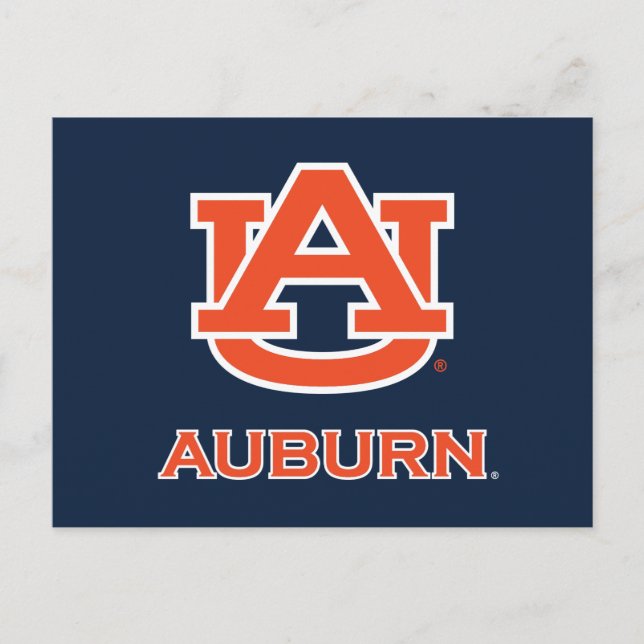 Carte Postale Université d'Auburn | AU Auburn (Devant)