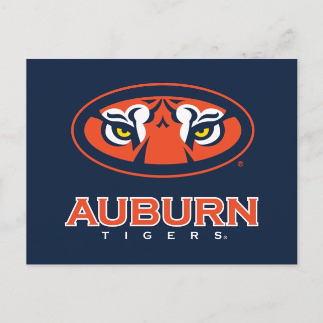 Carte Postale Université d'Auburn | Auburn Tigers (Devant)