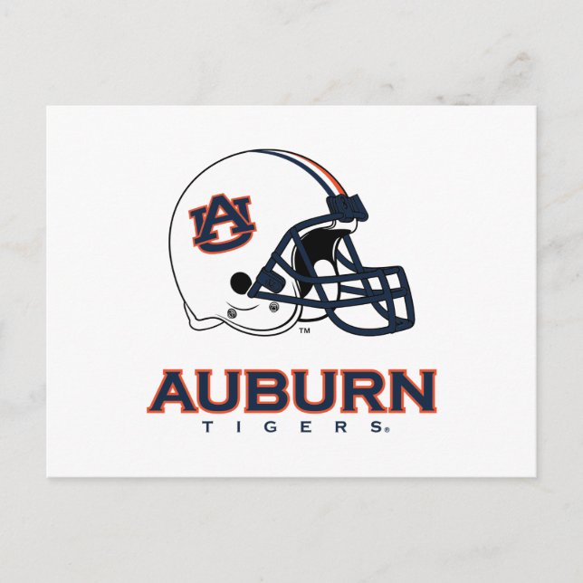 Carte Postale Université d'Auburn | Football d'Auburn (Devant)