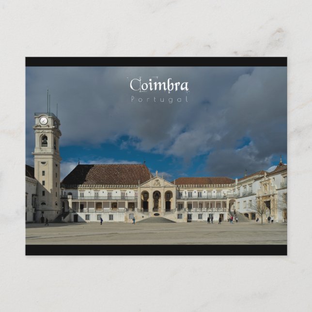 Carte Postale Université de Coimbra - Art du voyage (Devant)