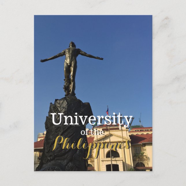 Carte Postale Université de l'oblation des Philippines (Devant)