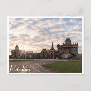 Carte Postale Université de Potsdam au coucher du soleil en Alle