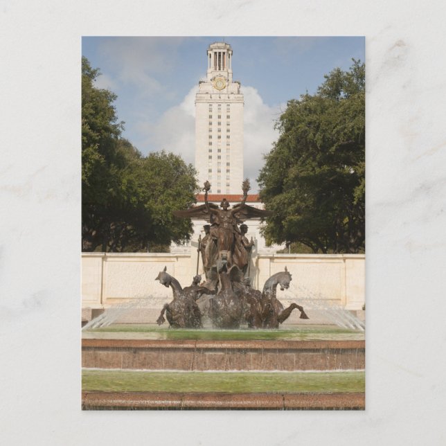 Carte Postale Université de Texad Horloge Tower. (Devant)