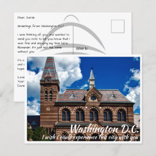 Carte Postale Université Gallaudet de Washington