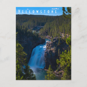 Carte Postale Upper Falls Grand Canyon du Yellowstone