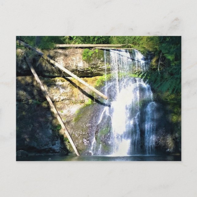 Carte Postale Upper North Falls, Silver Falls, Oregon (Devant)