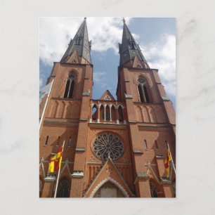 Carte Postale Uppsala domkyrka