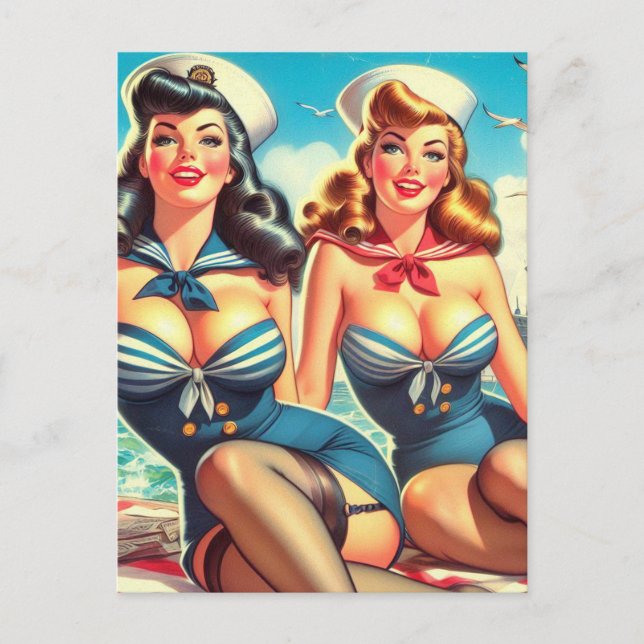 Carte Postale Ups vintage (Devant)