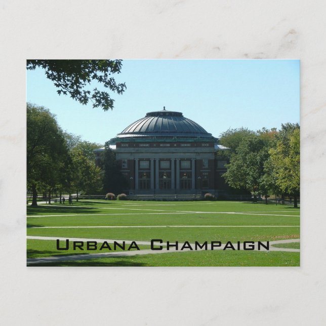 Carte Postale Urbana Champaign (Devant)