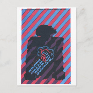 Carte Postale URSS CCCP Guerre froide Union soviétique Propagati