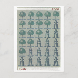 Carte Postale URSS CCCP Guerre froide Union soviétique Propagati