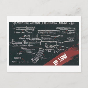 Carte Postale URSS CCCP Guerre froide Union soviétique Propagati