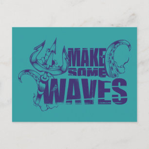 Carte Postale Ursula   Faire des vagues