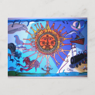 Carte Postale Uruguay Conrad Wall