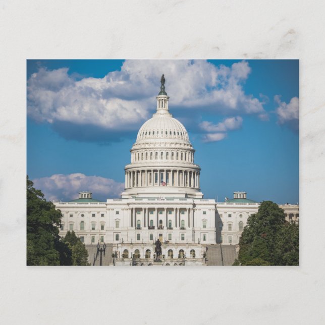 Carte Postale US Capitol Building (Devant)