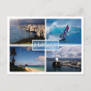 Carte Postale US Hawaï - Vue d'Honolulu - Le Perouse - Lanikai