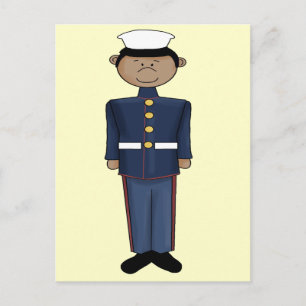Carte Postale US Marine Corp Boy