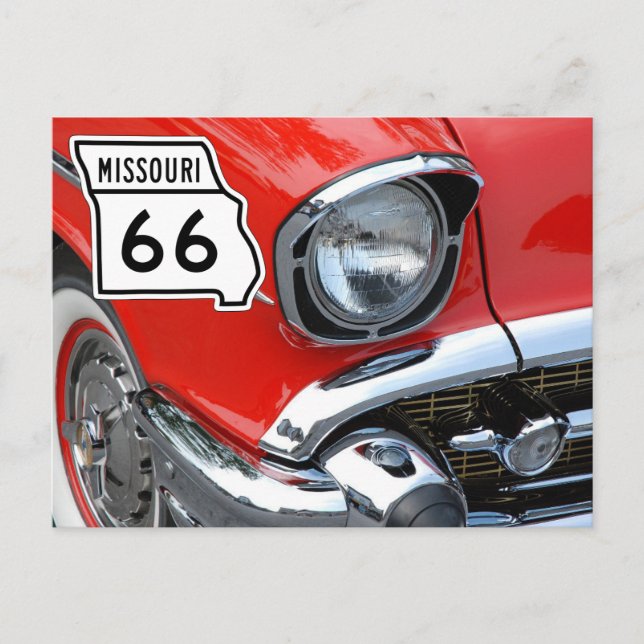 Carte Postale US Route 66 Travel Postcard (Devant)
