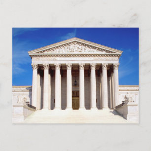 Carte Postale US Supreme Court Building, Washington DC, USA