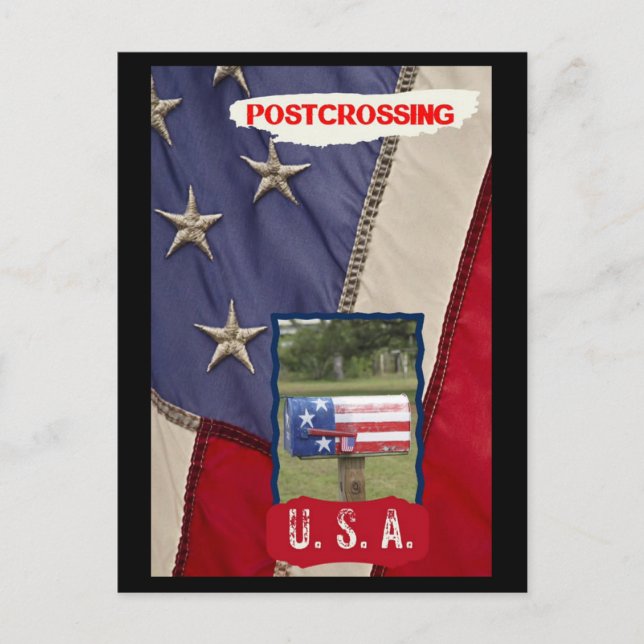 Carte postale USA (Devant)