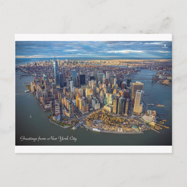 Carte Postale " USA : 2020/Aujourd'hui NEW YORK CITY - Skyline . (Devant)