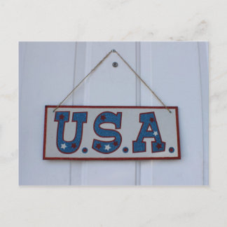Carte Postale USA 4 juillet Hang